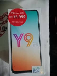 Huawei Y9 prime 2019 with Box.