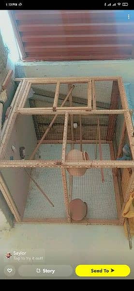 cage for birds or hens 1