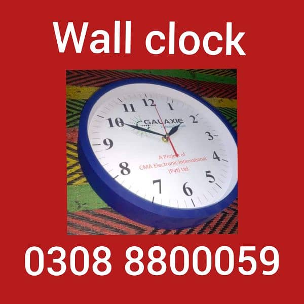 Wall clock, visiting cards, Bill pad, stamps 3