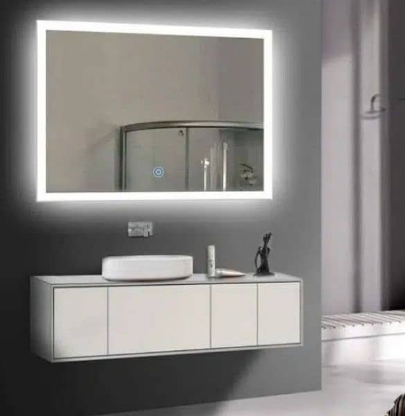 |Led Vanity Mirror|Touch sensor Led Mirrorr|Mirror|Vanity Mirror| 2
