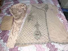 2 piece Angrakha style frok and pajama