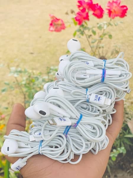 Apple iPhone X XS iPhone 13 12 Original Handsfree Lightning Earphones 0