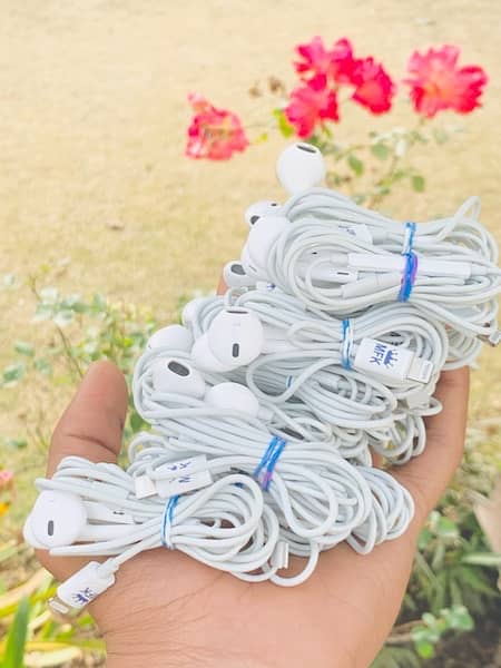 Apple iPhone X XS iPhone 13 12 Original Handsfree Lightning Earphones 4