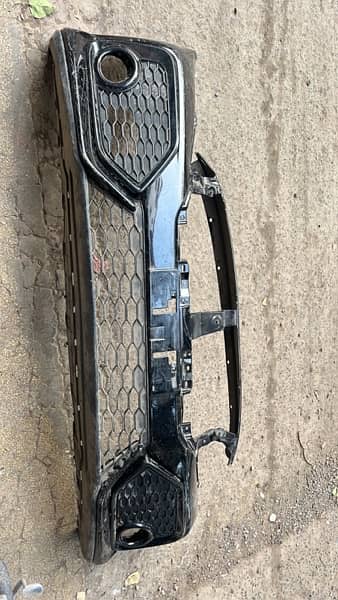 Honda civic 2020 model headlight smd and sports bumper