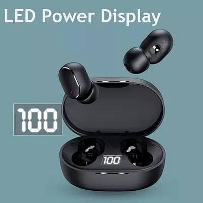 TWS E6S Wireless Earphones with Charging Box Powerbank 2