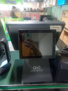 All in One Pos Machine Dual Display 10/10 condition