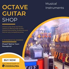 Best Musical instruments at Octave Guitar Shop