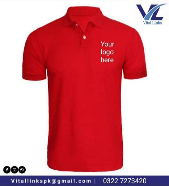 Polo Shirts with Printing & without printing 0