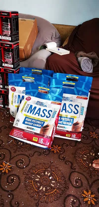 Imported Mass Muscle Gainer Supplement Best for Increased Weight 0