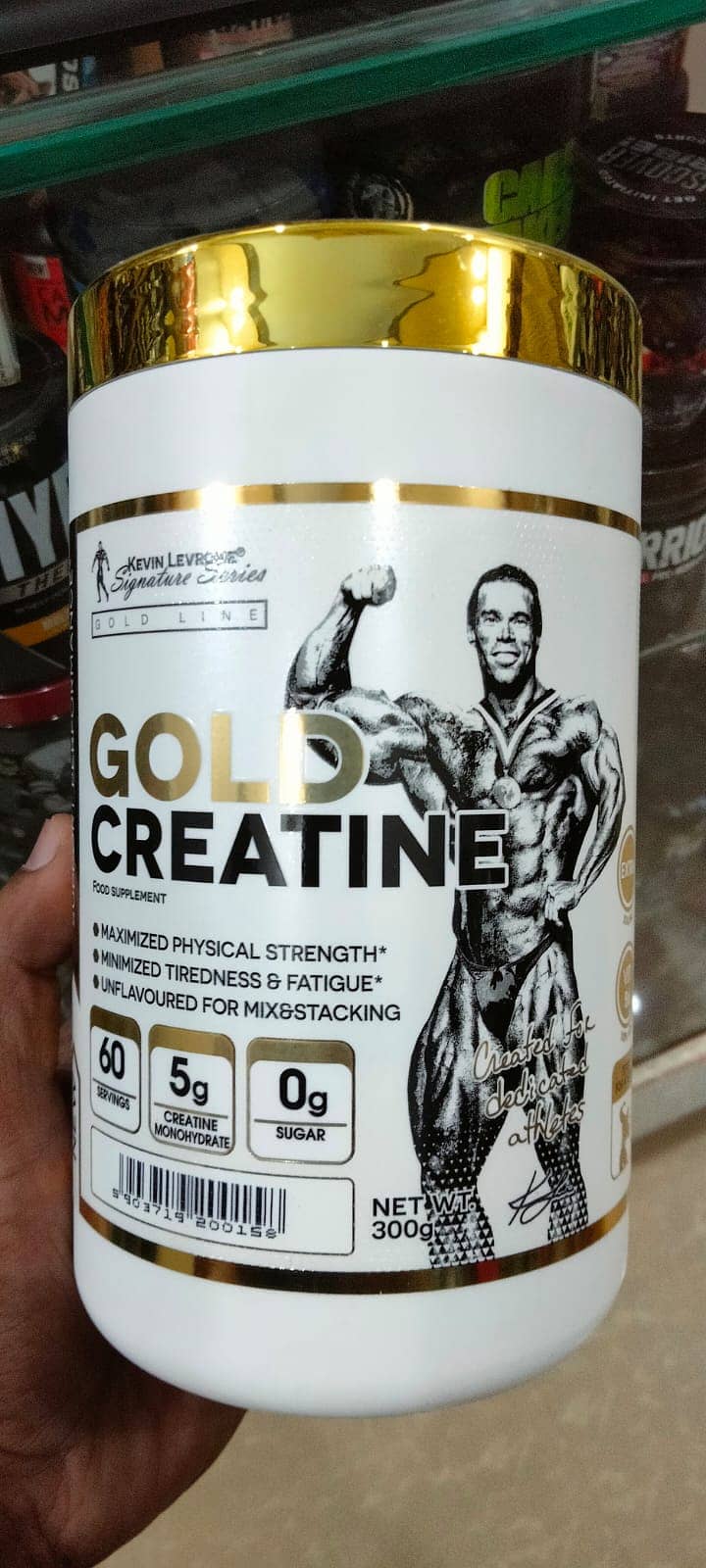 Creatine and Gold Whey Protein Fitness Combo Supplement Deal 1