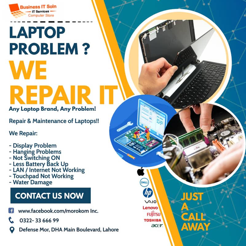 Laptop Repair IT Services Remote Software installation OS MAC Windows 1
