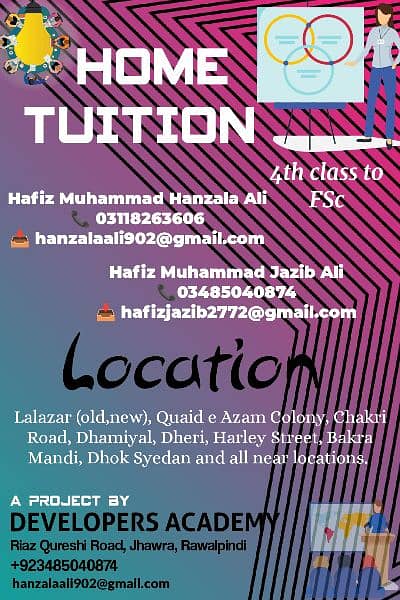 home tuition (Quran Pak and Schooling) 1