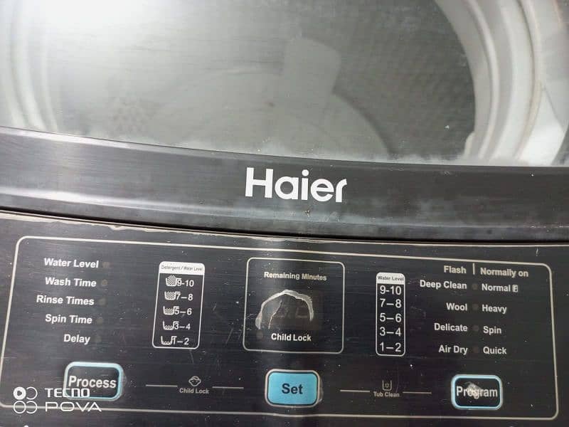 Haier automatic washing machine urgent sale 6