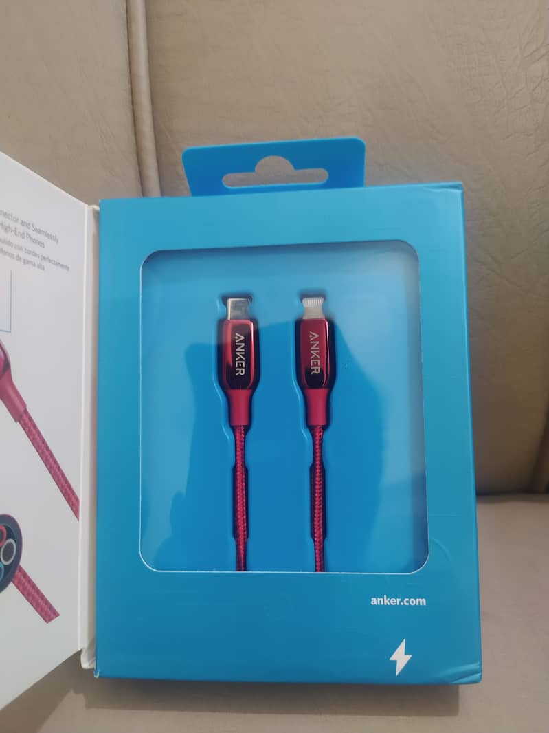 Anker MFi Certified PowerLine+ III iPhone Cable 1