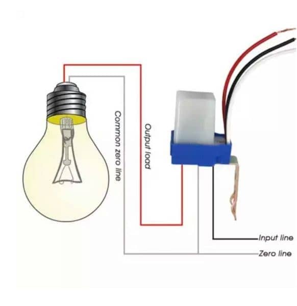 Electric Photo Sensor Automatic On Off Street Light Sunswitch 0