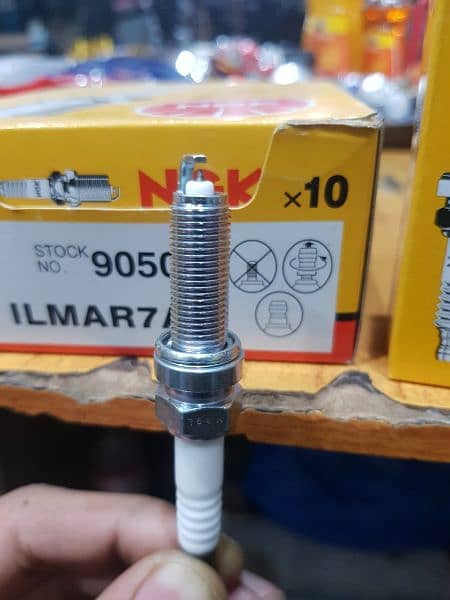 NGK japan laser iridium sparkplugs 3PC for(MOCO, MIRA ,DAYZ ,wagonR J) 2