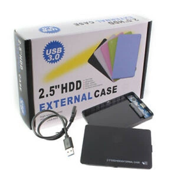 Haysenser 2.5 Inch HDD External Hard Drive Enclosure Case 0