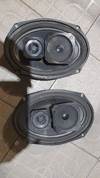 Woofers Kenwood Speakers 340 watt Japani origional with Box petty 1