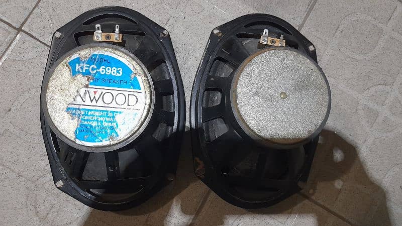 Woofers Kenwood Speakers 340 watt Japani origional with Box petty 2