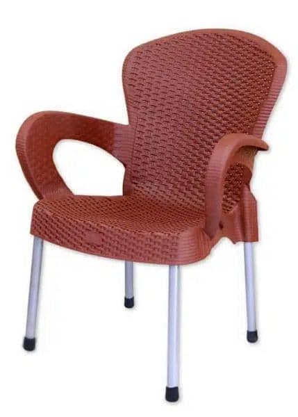 Plastic Rattan Chair Whole Sale 4 chairs + 1Table 4