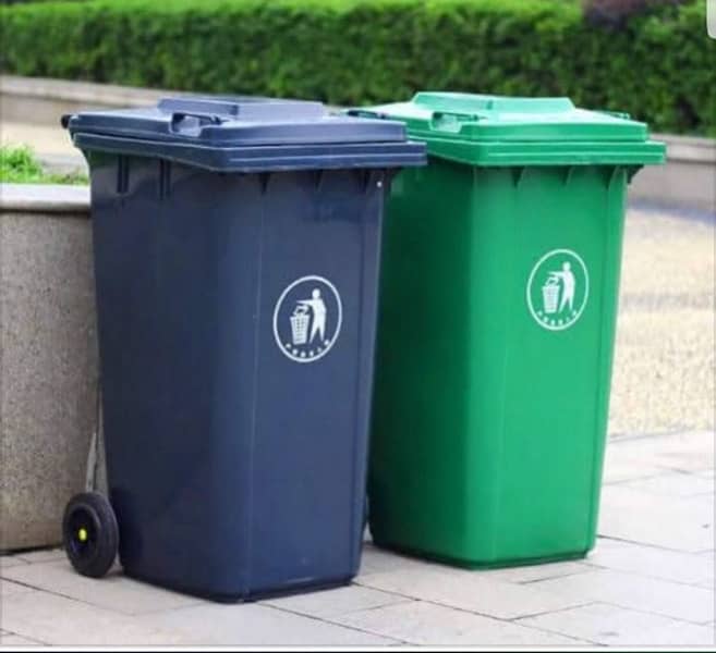 Dustbins with Wheel and pedal 2