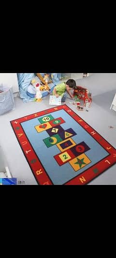 Big size kids center rug