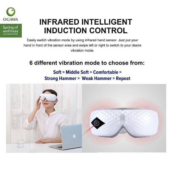 Wireless Rechargeable Imported Eye Massager 3