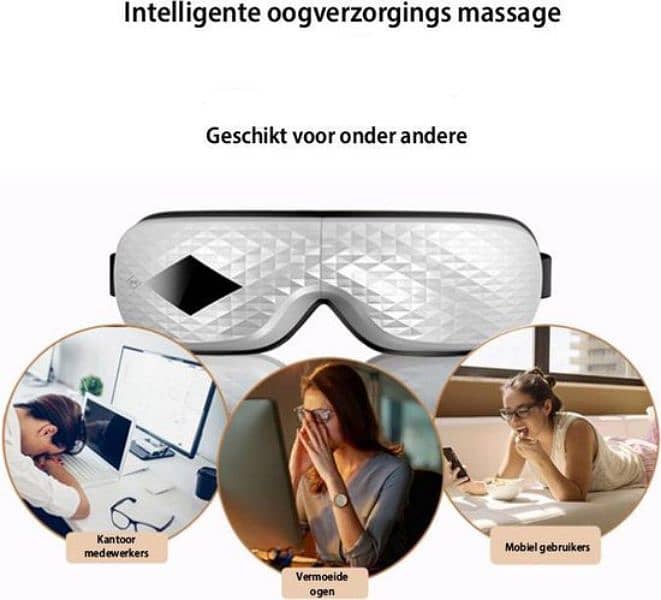 Wireless Rechargeable Imported Eye Massager 4