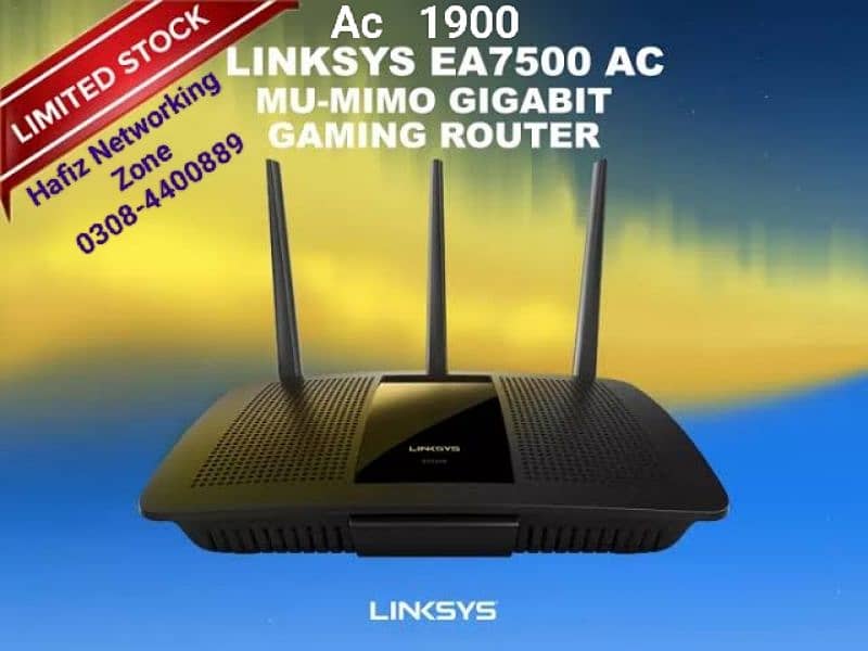 Linksys Cisco wifi Router DualBand Gigabit Different price Model 5