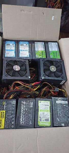 500w to 850w 80plus psu available 2