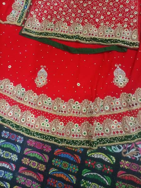 fancy bridal sharara 1 Tim used contect only my WhatsApp 7