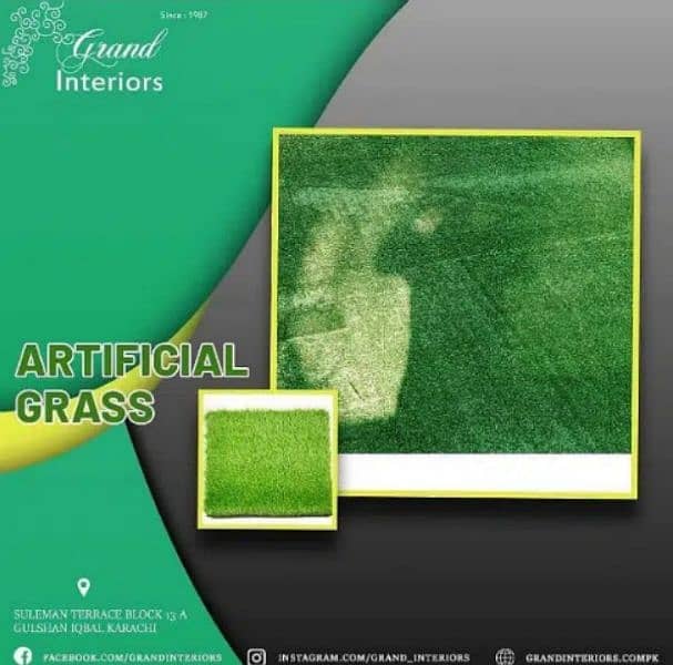 Artificial grass/carpet/astro turf/vinyl/wooden/ by Grand interiors 0