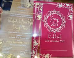 wedding cards and envelope