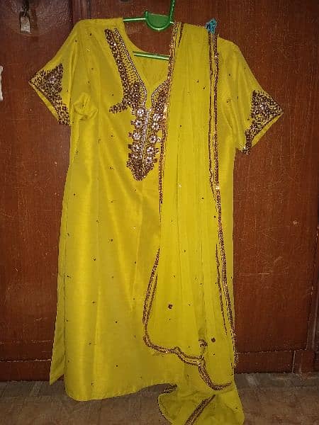 Fancy Karhai 3 Pcs Stitched Suit 0