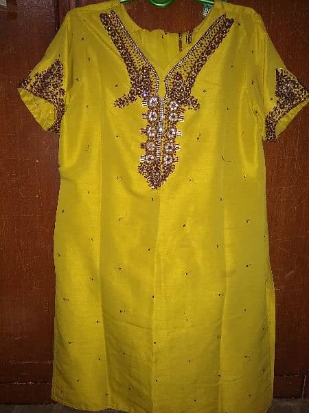 Fancy Karhai 3 Pcs Stitched Suit 6