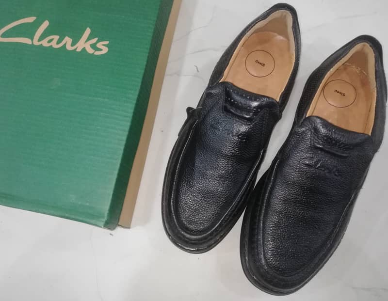 Shoes For Men - CLARKS Genuine Leather Medicated Loafers 7