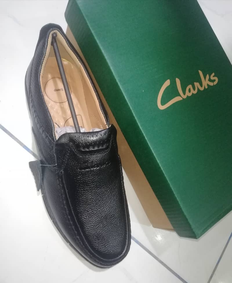 Shoes For Men - CLARKS Genuine Leather Medicated Loafers 9