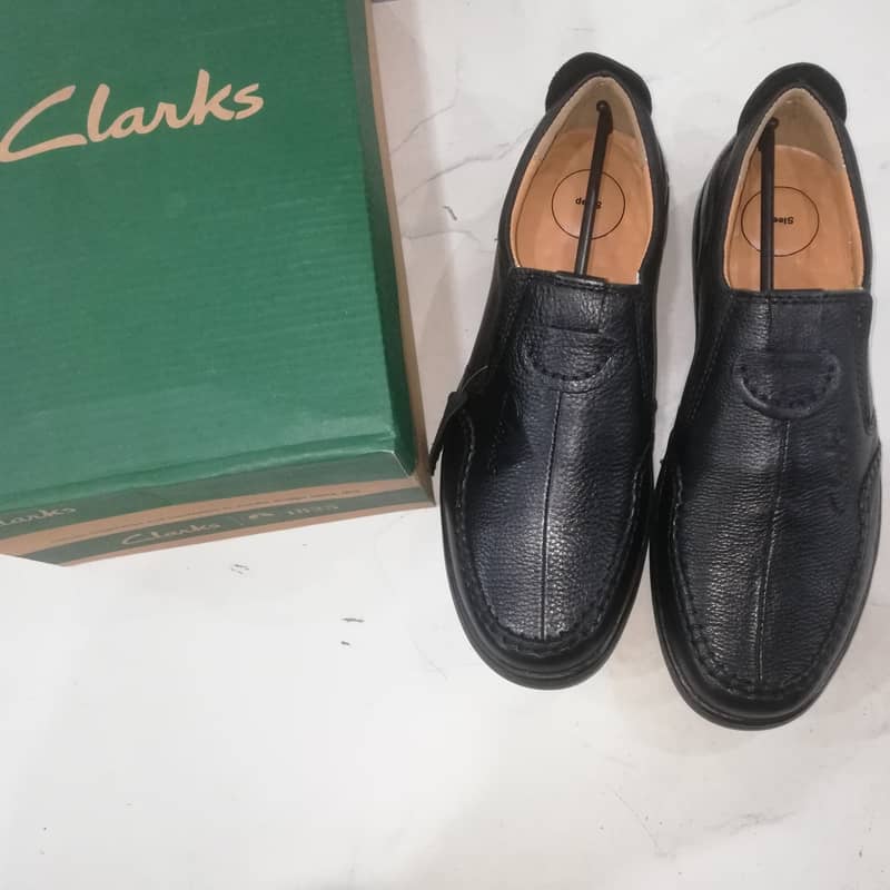 Shoes For Men - CLARKS Genuine Leather Medicated Loafers 10