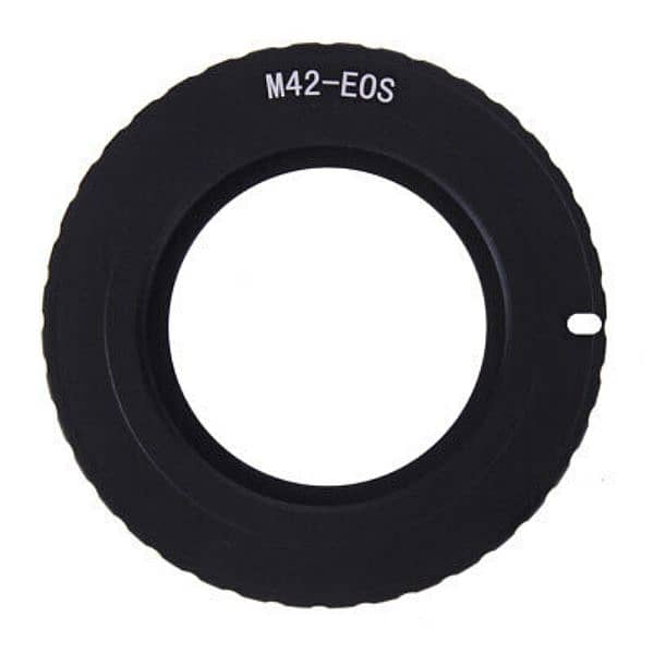 Aluminum M42 Chips Screw Lens To EOS EF Mount Ring Adapter 1