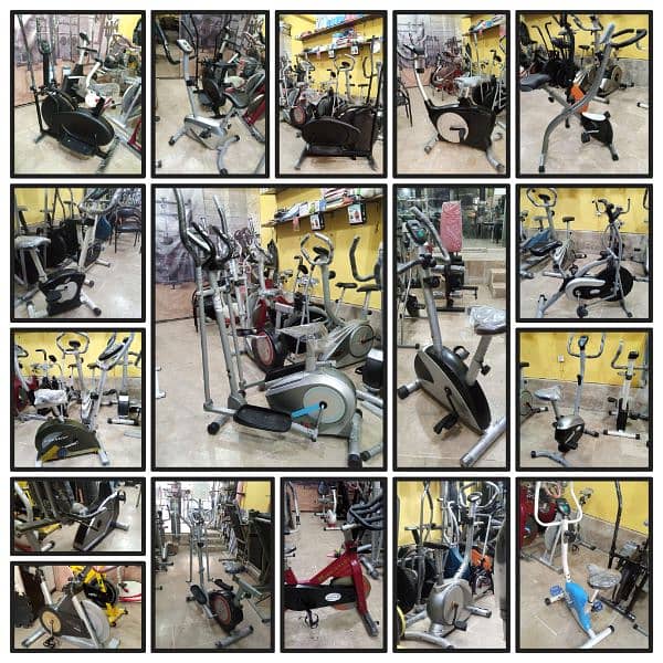 Used exercise cycle treadmill home gym for sale in karachi 11