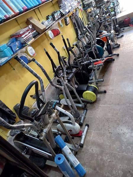 Used exercise cycle treadmill home gym for sale in karachi 13
