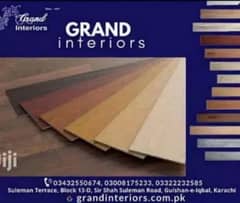 vinyl flooring wooden artificial grass carpet blinds Grand interiors 0