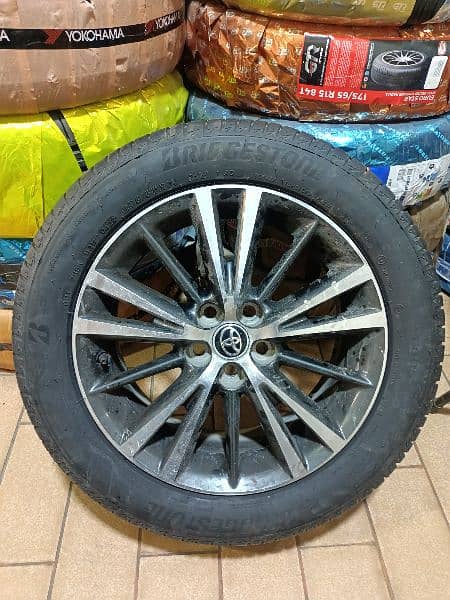 Tyres Alloy Rims - Dunlop Yokohama General Suzuki Toyota Honda 4