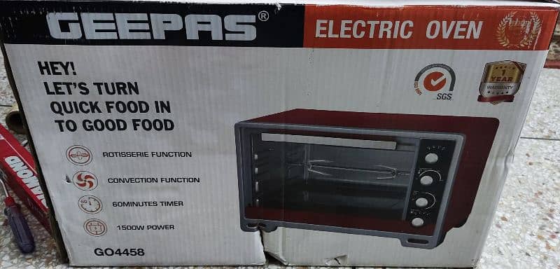 Geepas Electric Oven / Baking Oven 4