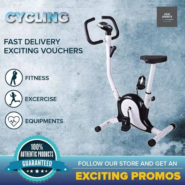 Exercise Bike Training Bicycle Cardio Fitness Sports Cycl/ 5