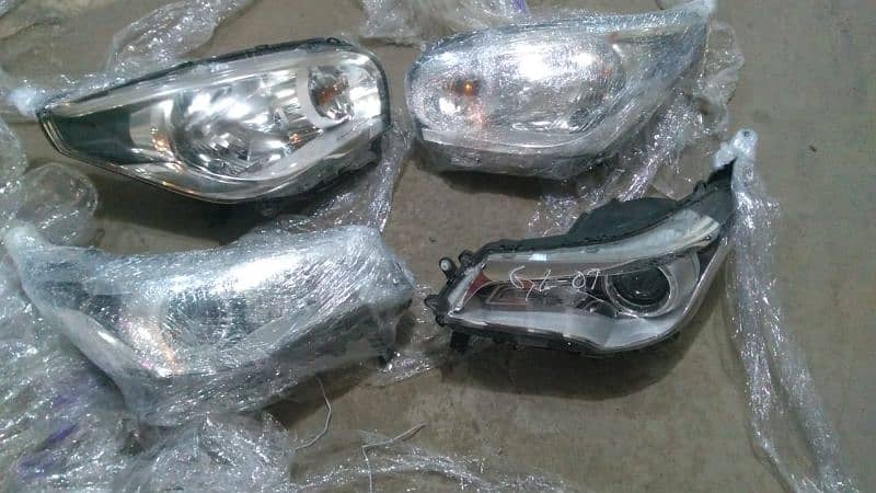 Nissan DayZ bumper head lights back lights 5