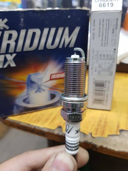 NGK Japan laser iridium spark plugs 4PC for(vitz,aqua,TX,belta) 0