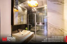 designer Corian and PVC Vanities/Led Mirror/ jacuuzi and bath tubs