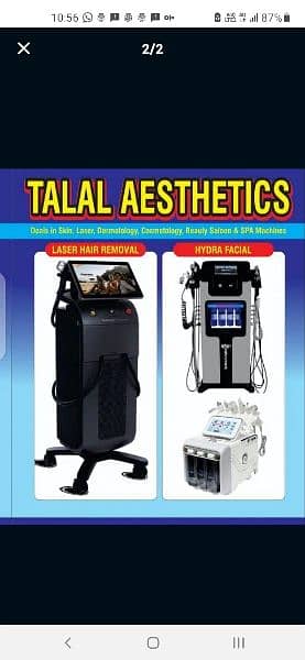eight in 1 Hydra Facial machines available 2