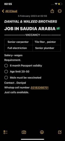 we need Carpenter and painter ,till fitter ,electrition ,plumber